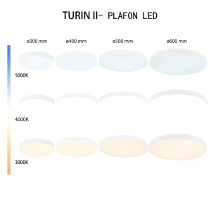 Plafoniera LED 30W, diametru 40cm, TURIN CCT II - Img 5