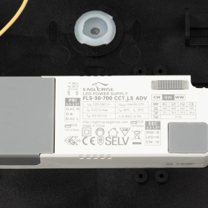 Plafoniera LED CCT exterior IP65 ORLUX alb 32cm - Img 8
