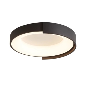 Plafoniera LED design circular Aruba 60cm negru