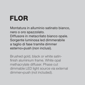 Plafoniera LED design circular FLOR 60cm alb, negru sau auriu 224831 universul-luminii.ro