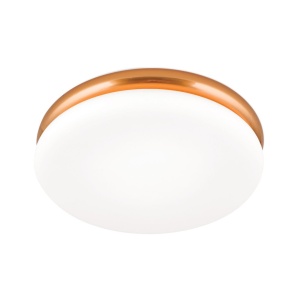 Plafoniera LED design circular JAMES D-32cm cupru/opal - Img 4