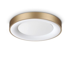 Plafoniera LED design circular PLANET PL D40 OTTONE