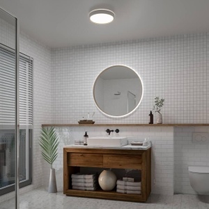 Plafoniera LED design minimalist IP44 Noxy 3000-4000K 2015356101 NL 195051 universul-luminii.ro