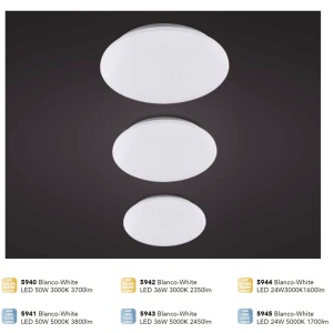 Plafoniera LED design minimalist ZERO II 24W 5000K - Img 3