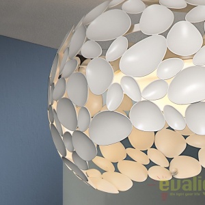 Plafoniera LED design modern diam.46cm Narisa alb 48051 universul-luminii.ro