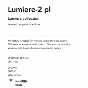 Plafoniera LED design modern Lumiere-2 pl 143051 universul-luminii.ro