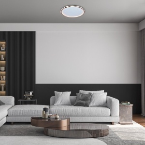 Plafoniera LED design modern Mathiola auriu - Img 2