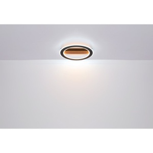 Plafoniera LED design modern Mattia negru mat - Img 6