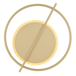 Plafoniera LED design modern Reball auriu - Img 4