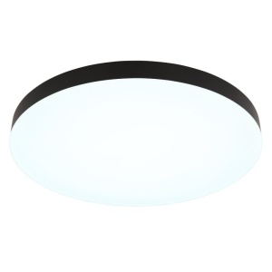 Plafoniera LED design modern simplu MATTHEW D-50cm negru/opal - Img 6