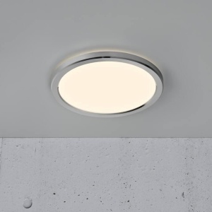 Plafoniera LED design silm IP54 baie Oja 29 alb 3000-4000K 2015026133 NL 90021 universul-luminii.ro