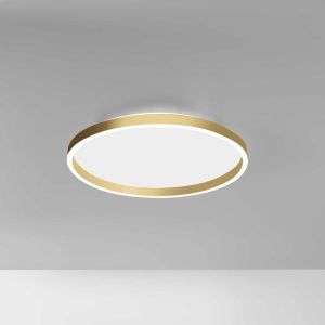 Plafoniera LED design slim AELA 60cm, auriu, alb sau negru