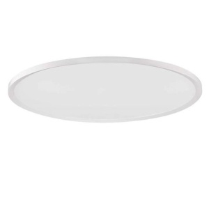 Plafoniera LED design slim ALMIRA alba D-60cm