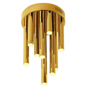 Plafoniera LED dimabila design Premium Class Quality ORGANIC auriu C0197D MX - Img 1