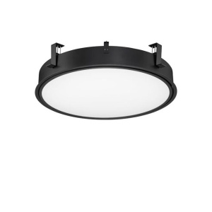 Plafoniera LED incastrabila reglabila PERFECT 60cm negru 3000K Dimmable
