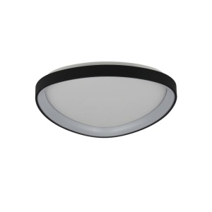 Plafoniera LED moderna AMANDA TOP 40 3-STEP DIMM negru