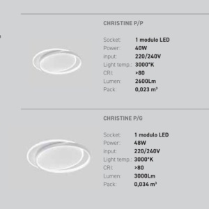 Plafoniera LED moderna CHRISTINE P 149631 universul-luminii.ro