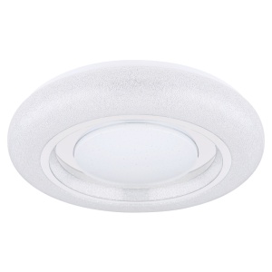 Plafoniera LED moderna cu decor stralucitor RADA 24W 105401 universul-luminii.ro