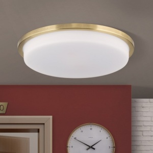 Plafoniera LED moderna LEROX 40cm alama antique 95601 universul-luminii.ro