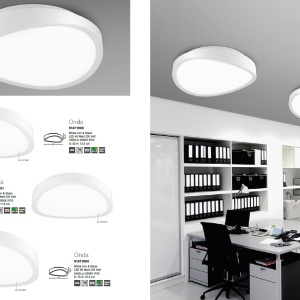 Plafoniera LED moderna Onda 40cm NVL-61471601 189651 universul-luminii.ro