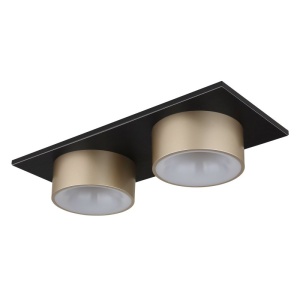 Plafoniera LED negru sampanie RAYMOND 2L - Img 2