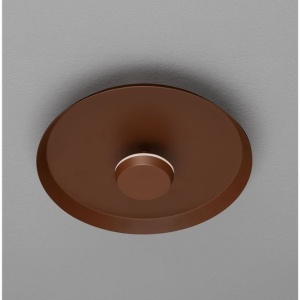 Plafoniera LED stil modern DORELL maro inchis - Img 2