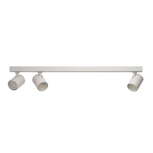 Plafoniera liniara alba cu 3 spoturi EXO 3, 70cm