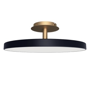 Plafoniera, Lustra LED aplicata design scandinav Asteria Up anthracite, 60cm 2330 VTC - Img 1