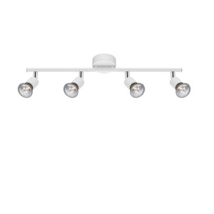 Plafoniera moderna cu spoturi Base alba 4L NVL-661004