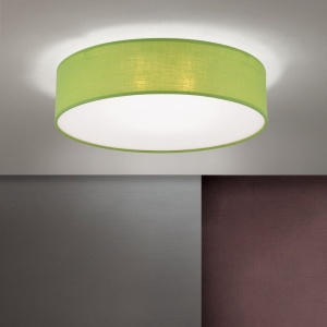 Plafoniera moderna diam. 40cm Seda verde DL 7-617/3 grun OR