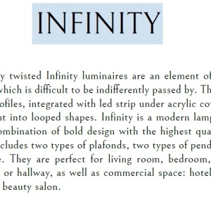 Plafoniera moderna LED INFINITY C0099 MX 42611 universul-luminii.ro