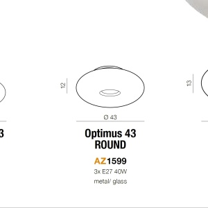 Plafoniera pentru baie OPTIMUS 33 70081 universul-luminii.ro