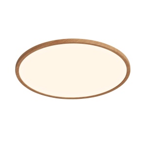 Plafoniera slim LED 2700K 3-step MOODMAKER Oja 42 Wood Foil 134051 universul-luminii.ro