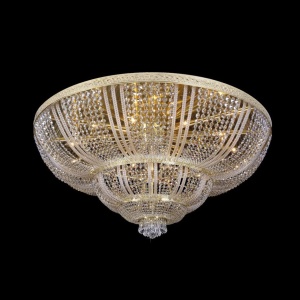 Plafoniera XXL cristal Bohemia, L15 505/64/3; F 4 floor, arms