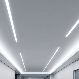 Profil Trimless, Corp de iluminat liniar incastrabil 48MM 170CM ON/OFF