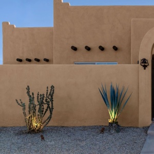Proiector cu Tarus iluminat exterior decorativ IP65 GES maro corten - Img 2