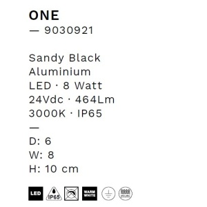 Proiector LED iluminat exteriordecorativ IP65 ONE 8W 238461 universul-luminii.ro