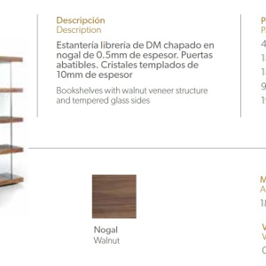Raft modern design italian Book AC-CP1711-F - Img 2