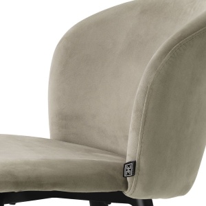 Scaun de bar design elegant LUX Volante, bej 115732 HZ - Img 5