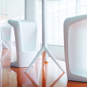 Scaun de bar exterior / interior design modern premium UFO BAR STOOL 63005 Vondom - Img 4