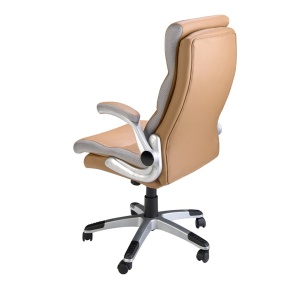 Scaun de birou pivotant design LUX Brown - Img 8