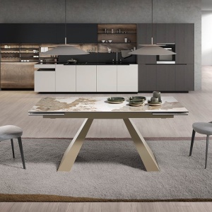 Scaun deosebit design LUX Light grey - Img 5
