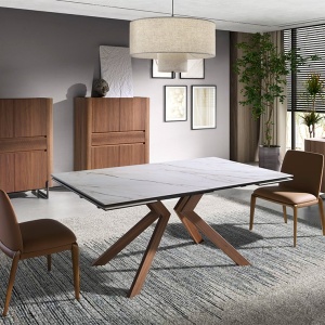 Scaun deosebit design LUX Walnut - Img 3