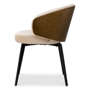 Scaun design elegant LUX Camerota, Sabino beige - Img 6