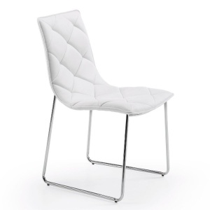Scaun design modern BAXTER alb C040U05 JG