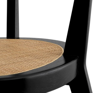 Scaun LUX design clasic Alvear negru, ratan - Img 3