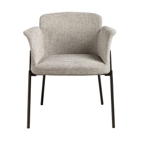 Scaun modern design italian, Tesatura, Grey - Img 8