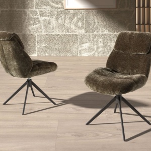 Scaun modern pivotant Olive green - Img 6