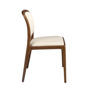 Scaun modern stil avangardist Cream - Img 3
