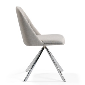 Scaun pivotant tapitat design italian Dublin AC-F3216 - Img 6